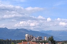 Titan cement production facilities in Drepano