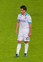 Lodeiro in white jersey