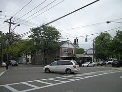 The Four Corners in Bellport