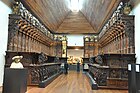 Old choir stalls. National Sculpture Museum in Valladolid