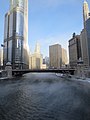 Image 46The Chicago River during the January 2014 cold wave (from Chicago)