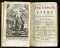 Image 8Third volume of a 1727 edition of Plutarch's Lives of the Noble Greeks and Romans printed by Jacob Tonson (from Biography)