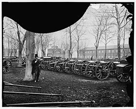 Park of Wiard guns at the Arsenal