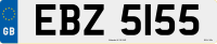 The Europlates were officially used in the UK pre-Brexit however after 2022, the Europlates were reissued in the UK.