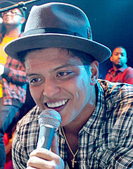 Bruno Mars was born in Hawaii to a father of Puerto Rican and Hungarian and Ukrainian Jewish ancestry and a mother of Filipino and Spanish ancestry.[180]