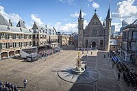 The Ridderzaal inside the Binnenhof, the political centre of the Netherlands