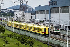 Trains used by the Guangzhou Metro