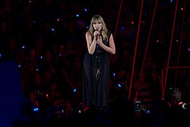 Taylor Swift at the Reputation Stadium Tour