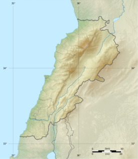 Tyr is located in Lebanon