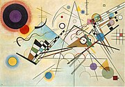 Wassily Kandinsky, 1923, Composition 8, oil on canvas, 140 x 201 cm