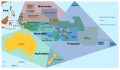 Image 5Subregions (Melanesia, Micronesia, Polynesia, and Australasia), as well as sovereign and dependent islands of Oceania (from Polynesia)