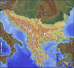اٿينس (Athens) is located in Balkans