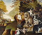 Edward Hicks, Peaceable Kingdom, c. 1834, National Gallery of Art