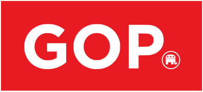 A GOP banner logo, c. 2017