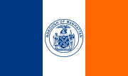 Variant flag of Manhattan with simplified seal