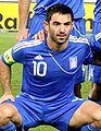 Giorgos Karagounis, captain of Panathinaikos and the Greece national football team
