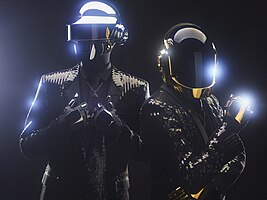 Thomas Bangalter and Guy-Manuel de Homem-Christo in 2013