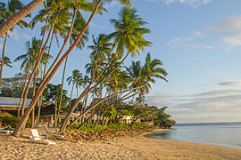 Shangri-La's Fijian Resort en Fiĝioj.