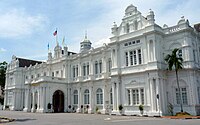 The city hall in George Town, Malaysia, serves as the seat of Penang Island City Council.[300]