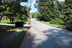 A street in Gresham Park