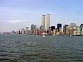 Image 20The World Trade Center skyline before September 11, 2001. (from History of New York City (1978–present))