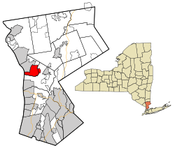 Interactive map of Briarcliff Manor's location