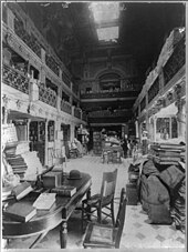 Library of Congress stacks in the Capitol building