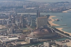 Seaside Momochi aerial view