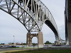 Original 1938 span of the Blue Water Bridge