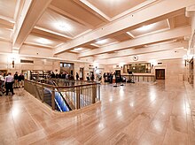 The square marble-clad Biltmore Room