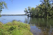 Mouth of Kayaderosseras Creek at Saratoga Lake