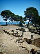 Remains of Greek temple to Serapis