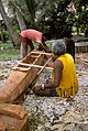 Image 43Canoe carving on Nanumea atoll, Tuvalu (from Polynesia)