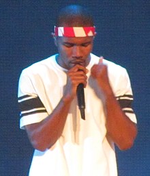 Frank Ocean performing in 2013