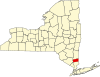 State map highlighting Putnam County