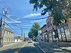 Route 25A in Downtown Kings Park on August 15, 2021.