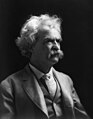 Image 11 Mark Twain Photo credit: Unknown A portrait of American writer Samuel Clemens, best known by his pen name Mark Twain, in his later years. Twain is most noted for his novels Adventures of Huckleberry Finn, which has since been called the Great American Novel, and The Adventures of Tom Sawyer. Twain enjoyed immense public popularity, and his keen wit and incisive satire earned him praise from both critics and peers. Fellow author William Faulkner called Twain "the father of American literature". More selected portraits