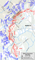 Map 2: Battle of Kennesaw Mountain, June 27, 1864.