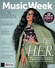 Cover of Music Week, July 2021