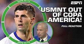 FULL REACTION: UNITED STATES OUT OF COPA AMERICA 🚨 UNDERACHIEVERS! - Herculez Gomez | ESPN FC