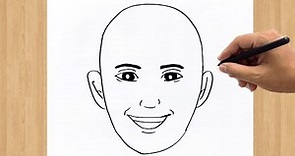 How to Draw Smiling Face for Beginners Step by Step | Smiley Face Pencil Drawing Easy