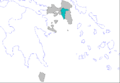 Map of Athens Prefecture