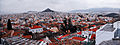 Panoramic view of Athens cityscape (composition center: Lykavittos Hill). Athens, Greece.