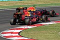 Red Bull RB12 of Daniel Ricciardo and Max Verstappen