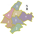 Districts of municipality of Athens (Center of Athens)