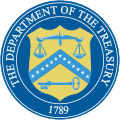 Seal of the United States Department of the Treasury