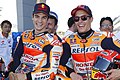 Dani Pedrosa and Marc Márquez (2017)