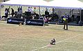 Frisbee contest during 2006 Dogwood Festival in Piedmont Park