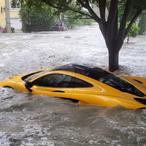 Video: Hurricane Ian Sucks Brand New $2 Million McLaren P1 Out Of Garage In Naples Florida