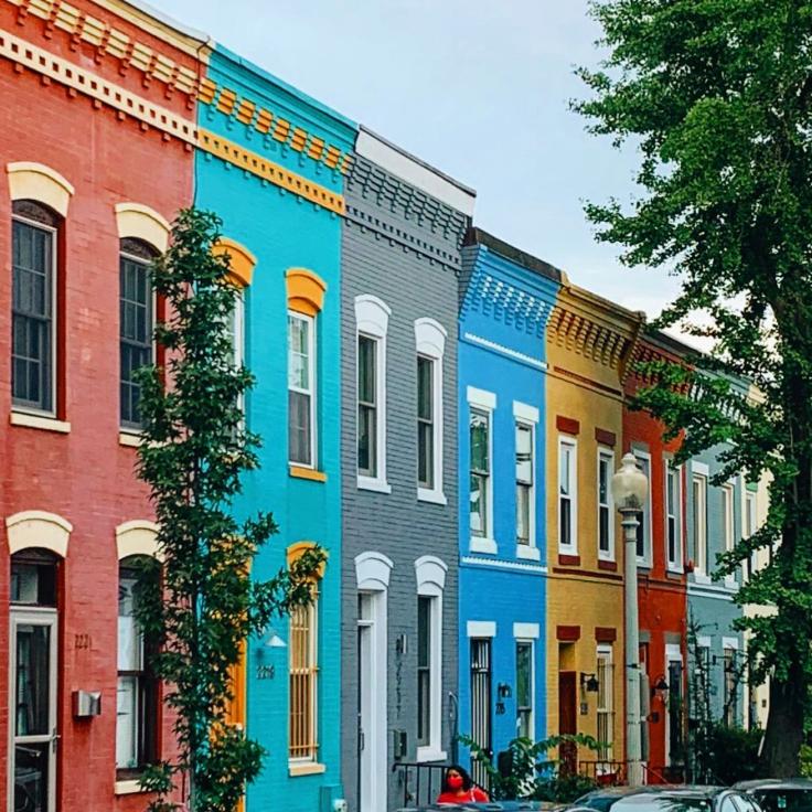 colorful buildings